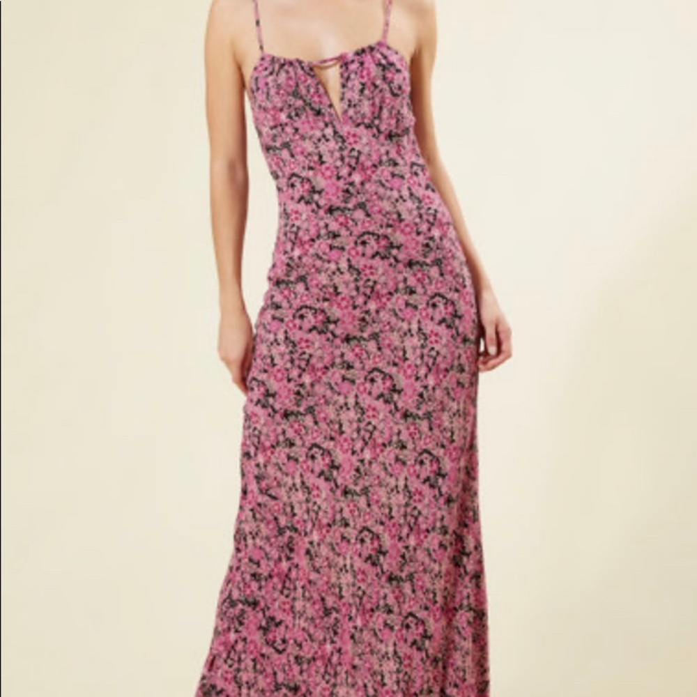 Free People Midi Floral Dress